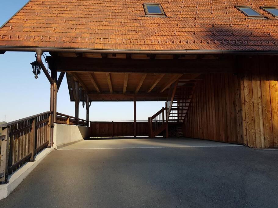 Chalet-Suedsteiermark - Traumhafte Aussicht, Infinity Pool, Privatsphaere, Klima Und De-Luxe Ausstattung Schwanberg Ngoại thất bức ảnh