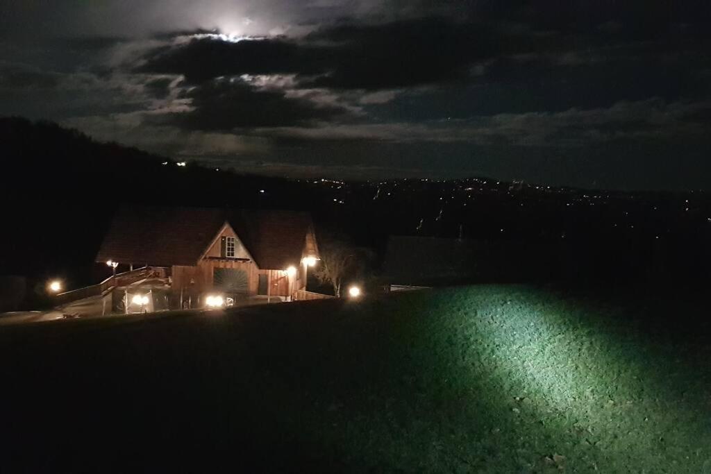 Chalet-Suedsteiermark - Traumhafte Aussicht, Infinity Pool, Privatsphaere, Klima Und De-Luxe Ausstattung Schwanberg Ngoại thất bức ảnh